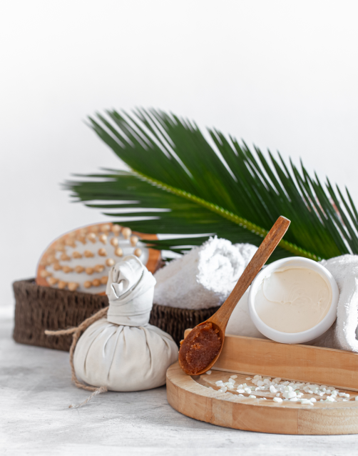 วัสดุที่ Glow แนะนำให้คู่ค้าและช่างใช้ระหว่างการนวดที่บ้าน